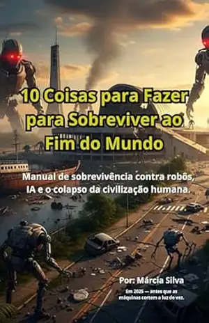 10 Coisas para Fazer para Sobreviver ao Fim do Mundo: Manual de sobrevivência contra robôs, IA e o colapso da civilização humana – Márcia Silva
