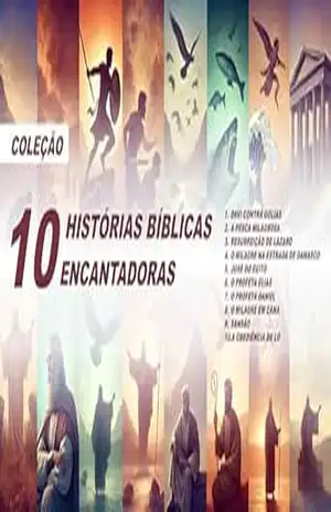 10 HISTÓRIAS BÍBLICAS ENCANTADORAS: Para crianças - Djalma Francisco Ribeiro