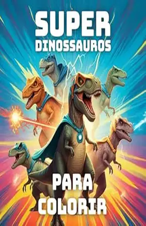 100 Super–Heróis Dinossauros: E–Book Incrível para Crianças: Dinossauros Poderosos Prontos para se Aventurar: Diversão Criativa com 100 Personagens Únicos! – Flavio Monaco