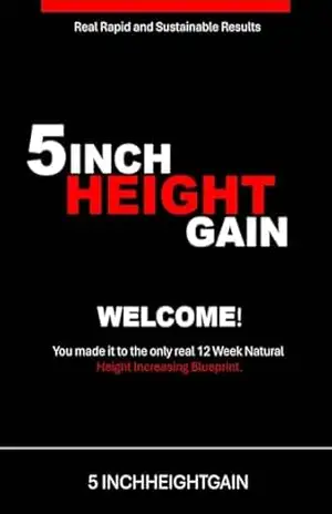 5 INCH HEIGHT GAIN: natural and proven way to grow – Francisco Santos