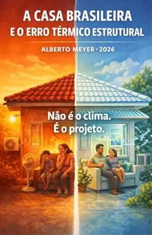 A Casa Brasileira e o Erro Térmico Estrutural: Como acabar com o calor inevitável e viver com conforto real – ALBERTO MEYER