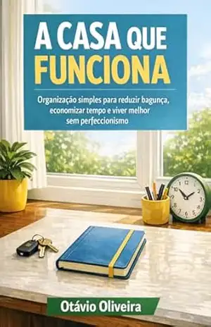 A Casa Que Funciona: Organização simples para reduzir bagunça, economizar tempo e viver melhor sem perfeccionismo – Otavio Oliveira