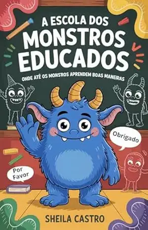A escola dos monstros educados: Uma eventura monstruosamente gentil – SHEILA CASTRO