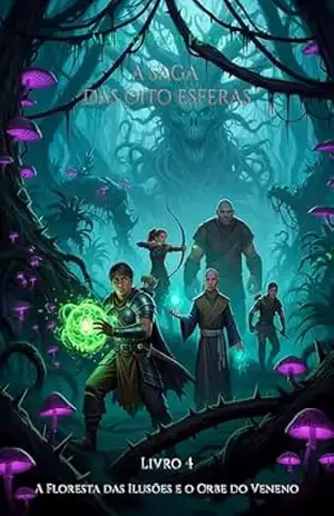 A Floresta das Ilusões e o Orbe do Veneno: O quarto livro da saga de fantasia épica A Saga das Oito Esferas – Marco Pereira