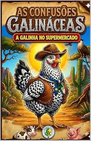 A Galinha no Supermercado: Portuguese children’s stories (Confusões Galináceas – Children’s Story in Portuguese Livro 1) – Ráguia Silva