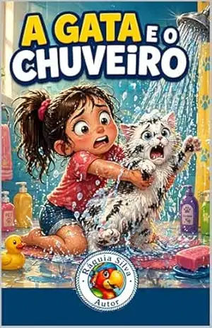 A Gata e o Chuveiro: Portuguese books for kids (Coleção Gatas e Travessuras) – Ráguia Silva