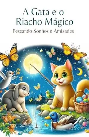 A Gata e o Riacho Mágico: Pescando Sonhos e Amizades – Alexandro Correia Marins