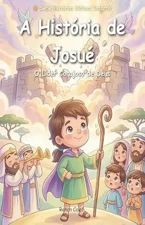 A História de Josué: História bíblica infantil sobre coragem e liderança – leitura fácil para crianças (Histórias Bíblicas Infantis Livro 16) – Renan Calaf