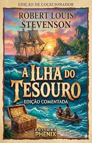 A ILHA DO TESOURO: Edição Comentada 2026 – ROBERT LOUIS  STEVENSON