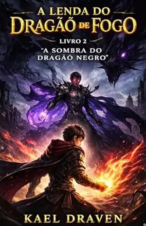 A Lenda do Dragão de Fogo: A Sombra do Dragão Negro – Kael Draven