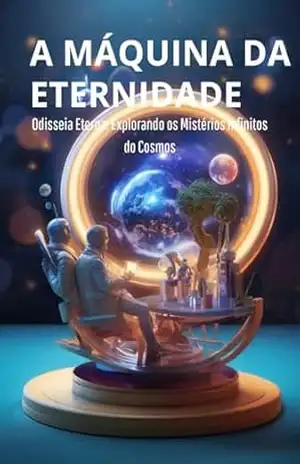 A Máquina da Eternidade: Odisseia Eterna: Explorando os Mistérios Infinitos do Cosmos - Golden letter Impress