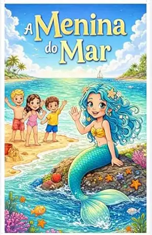 A menina do mar: livro para Colorir – Idalina  Chícharo