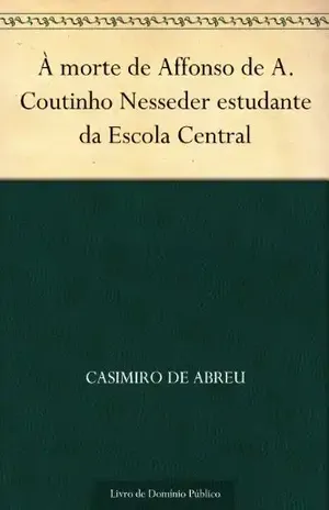 À morte de Affonso de A. Coutinho Nesseder estudante da Escola Central – Casimiro de Abreu