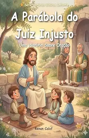 A Parábola do Juiz Injusto: História bíblica infantil sobre oração e persistência – leitura fácil para crianças (Histórias Bíblicas Infantis Livro 46) - Renan Calaf