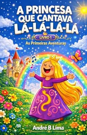 A Princesa que Cantava Lá–Lá–Lá–Lá: Livro infantil de princesa e dragão sobre amizade, coragem e um reino mágico (Volume 1 – As Primeiras Aventuras) (A Princesa Lá–Lá–Lá–Lá: Histórias do Reino Feliz) – André B Lima
