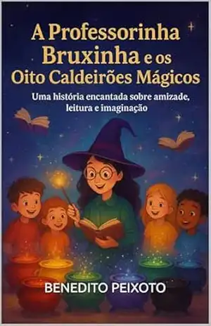 A Professorinha Bruxinha e os Oito Caldeirões Mágicos: Uma história sobre leitura, magia e o poder de ensinar com amor - BENEDITO PEIXOTO