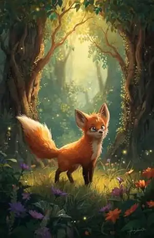 A Raposa Laranja e a Floresta Encantada: Uma aventura sobre coragem, amizade e descobertas mágicas – pedro santos
