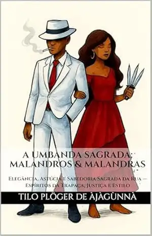 A UMBANDA SAGRADA: MALANDROS & MALANDRAS: Elegância, Astúcia e Sabedoria Sagrada da Rua — Espíritos da Trapaça, Justiça e Estilo (A Sagrada Umbanda – Série Completa) - TILO PLÖGER DE ÀJÀGÙNNÀ