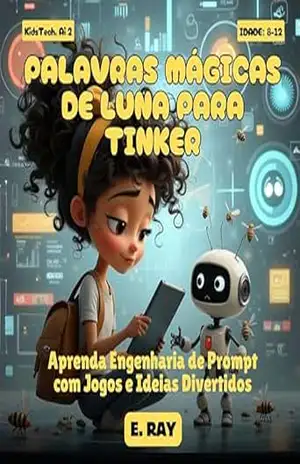 AI FOR KIDS – PALAVRAS MÁGICAS DE LUNA PARA TINKER: Aprenda Engenharia de Prompt com Jogos e Ideias Divertidos – E. RAY