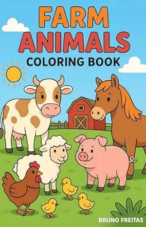 Animais da Fazenda para Colorir – Bruno Freitas