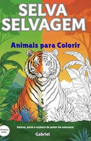 Animais da Selva–Colorir – Gabriel Ferreira