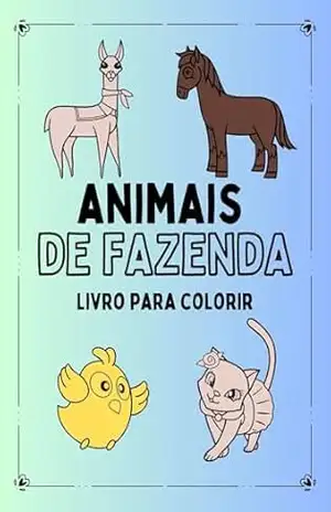 Animais de Fazenda: Livro para colorir – Juan Souza