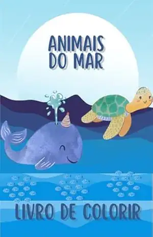 Animais do mar: Livro para colorir – Simone Weydtt