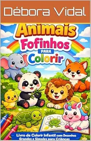 Animais Fofinhos Para Colorir – Débora Vidal