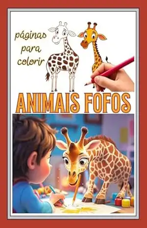 Animais fofos para colorir – Fabiana Mix