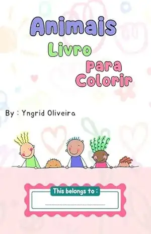 Animais: Livro Para Colorir – Yngrid Souza