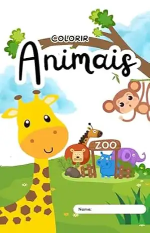 ANIMAIS PARA COLORIR: COLORIR – CARLOS PAVANELI