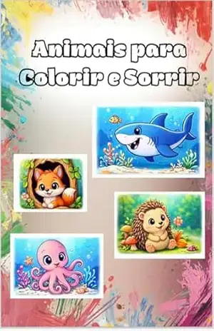 Animais para colorir e sorrir – Moabe Gomes