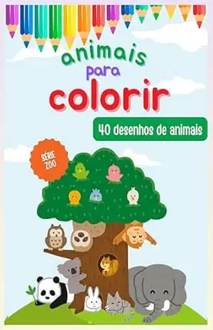 Animais para colorir: Série Zoo – Gabriela Rios