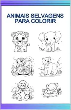 Animais Selvagens para Colorir – Paulo Lacerda