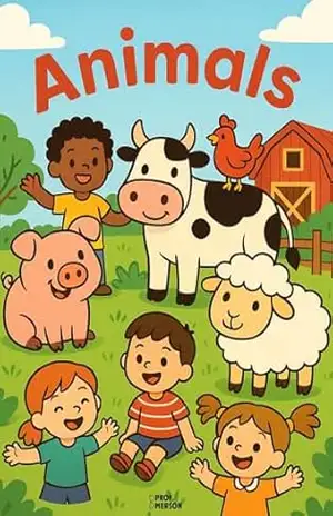 Animals: Aprendendo inglês com animais fofos para colorir (Biblioteca do Autodidata Kids) – Emerson Alexandre Nogueira Junior