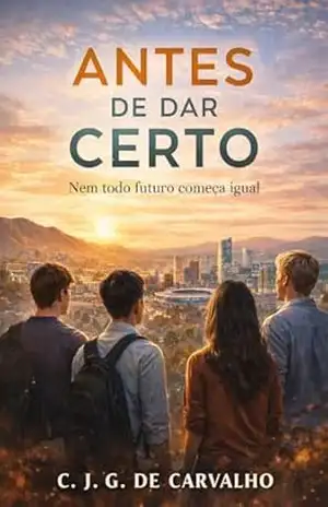 ANTES DE DAR CERTO: NEM TODO FUTURO COMEÇA IGUAL - C. J. G.  DE CARVALHO