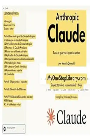 Anthropic Claude – Tudo o que você precisa saber (Coleção Brasil (Portuguesa) – The Brazil (Portuguese) Collection Livro 4) - Musab Qureshi