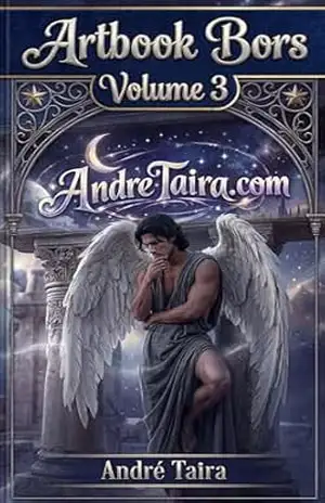 Artbook Bors Volume 3: Arte Digital Masculina — Nudismo Artístico, Anjo Guerreiro e Misticismo Celestial | 198 Ilustrações Exclusivas: Arte original do universo AndreTaira.com – André Taira