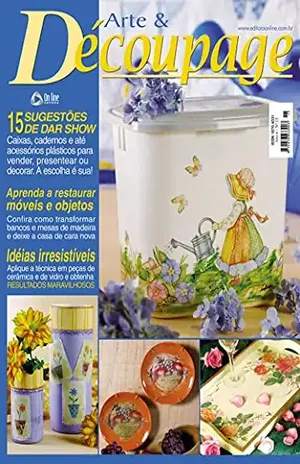 Arte & Découpage: Edição 15 – On Line Editora