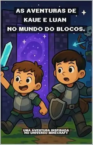 As Aventuras de Kaue e Luan no Mundo dos Blocos: Uma Aventura inspirada no universo Minecraft – Daniele Prado