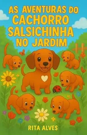 As aventuras do cachorrinho salsicha no jardim – Rita Alves
