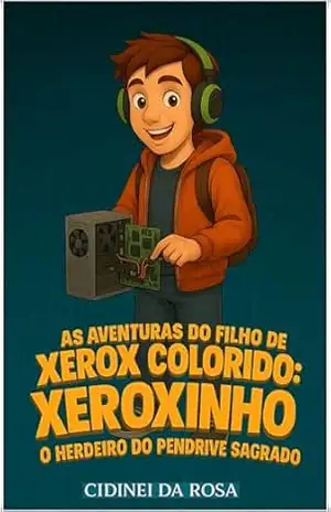 As Aventuras do Filho de Xerox Colorido: Xeroxinho: O Herdeiro do Pendrive Lendário (Livro 2) (O UNIVERSO de: As Incriáveis Aventuras do Técnico de de Informática Landário Xerox Colido) - cidinei da rosa