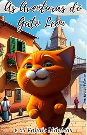 AS AVENTURAS DO GATO LEON: e as Vogais Mágicas – Robson Falheiro