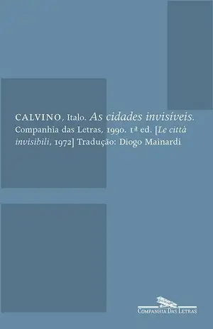 As cidades invisíveis - Italo Calvino