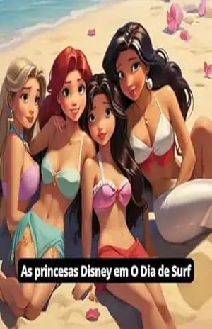 As princesas Disney em O Dia de Surf – O. Rebello