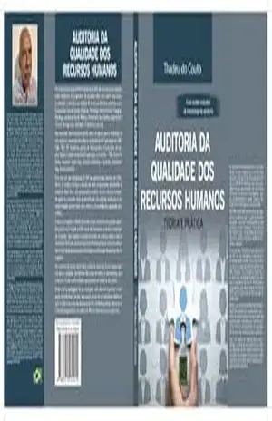 Auditoria da Qualidade dos Recursos Humanos Teoria e Prática – Thdeu do Couto