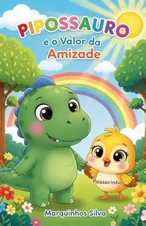 AVENTURA DE UM DINOSSAURO: PINOSSAURO E O VALOR DA AMIZADE (HISTÓRIA INFANTIL – LIVRO KIDS – HISTÓRIA 03 A 07 ANOS) (AVENTURA DO DINOSSAURO PIPOSSAURO) – Marquinhos Silva