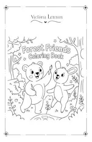 Aventuras na Floresta: Desenhos Divertidos para Colorir!: Editora Victória Lennon – Victória  Lennon