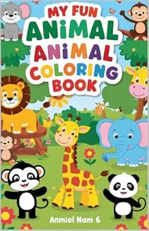 Aventuras para Colorir no Mundo dos Animais”: livro de colori para crianças de animais – Edmo Peixoto