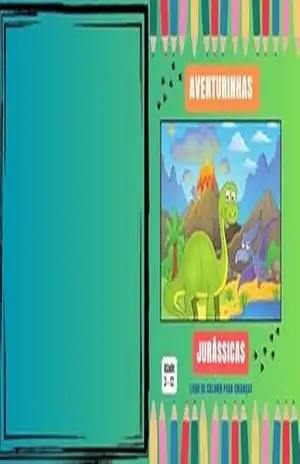 AVENTURINHAS JURÁSSICAS COM 75 DESENHOS INFANTIS PARA COLORIR – TATIANE  FATIMA